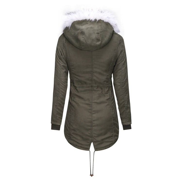 "Dora" Warmer Parka mit Kapuze