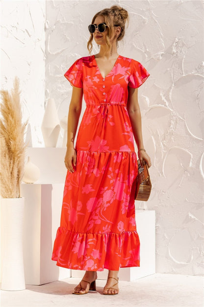 "Kailani" Elegantes Designer-Maxikleid