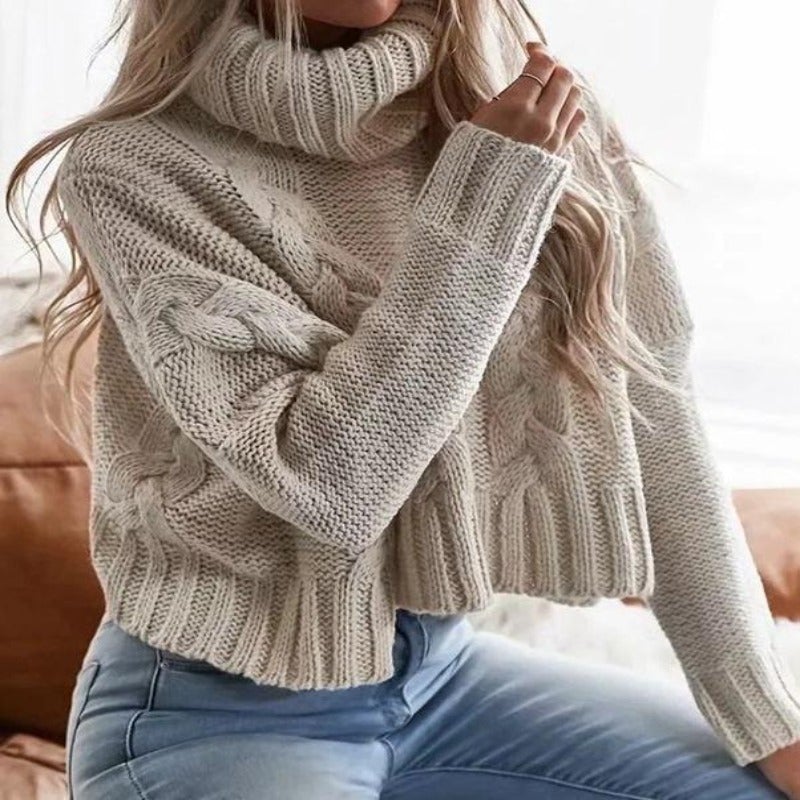 "Lydia" Kuscheliger Rollkragenpullover