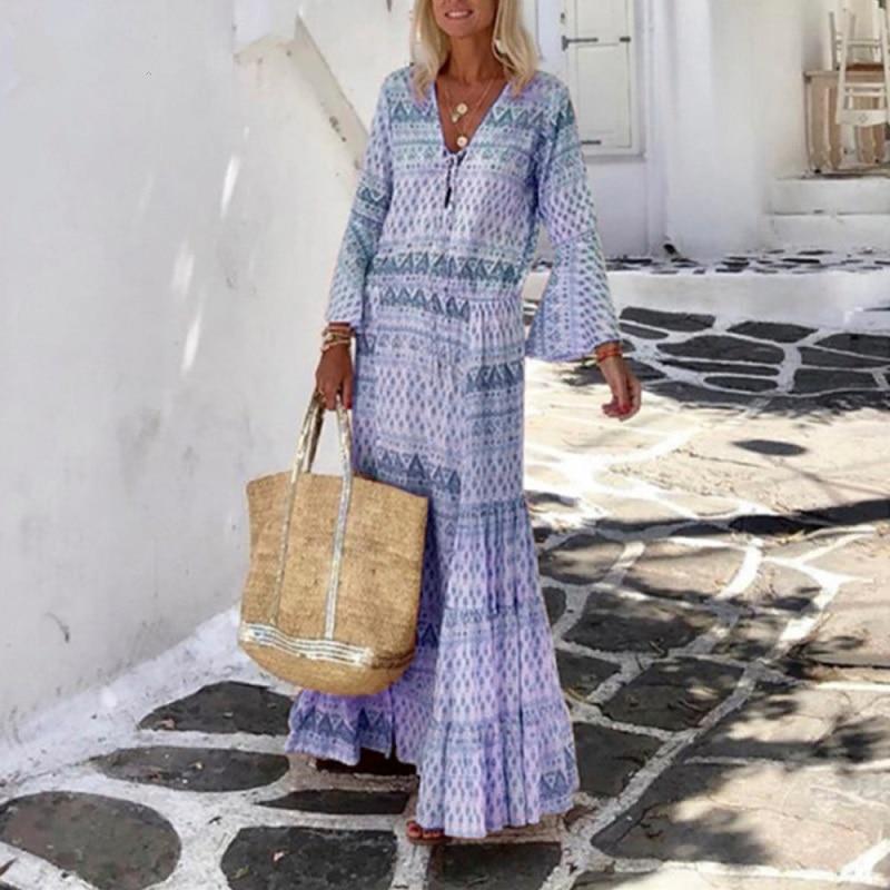 "Amilia" Boho-Maxi-Kleid