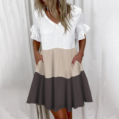 "Adile" Elegantes Designer-Sommerkleid