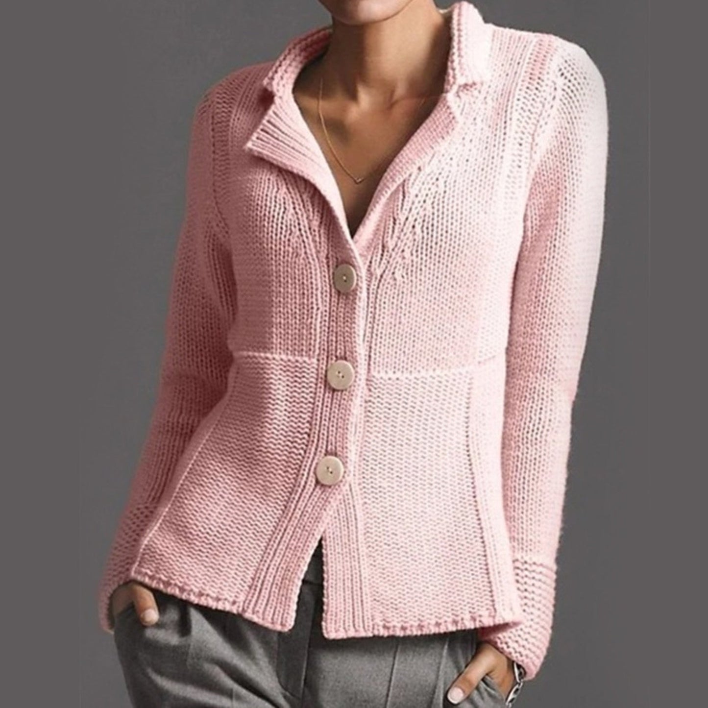 "Karoline" Elegante Strickjacke