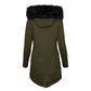 "Nara" Winterparka mit Fellimitat