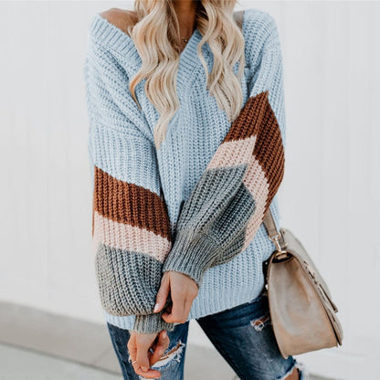 "Sarah" Modischer Strickpullover