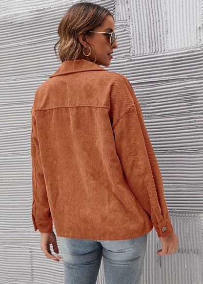 "Silvia" Moderne Cordjacke