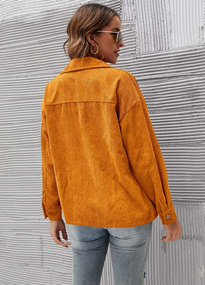 "Silvia" Moderne Cordjacke