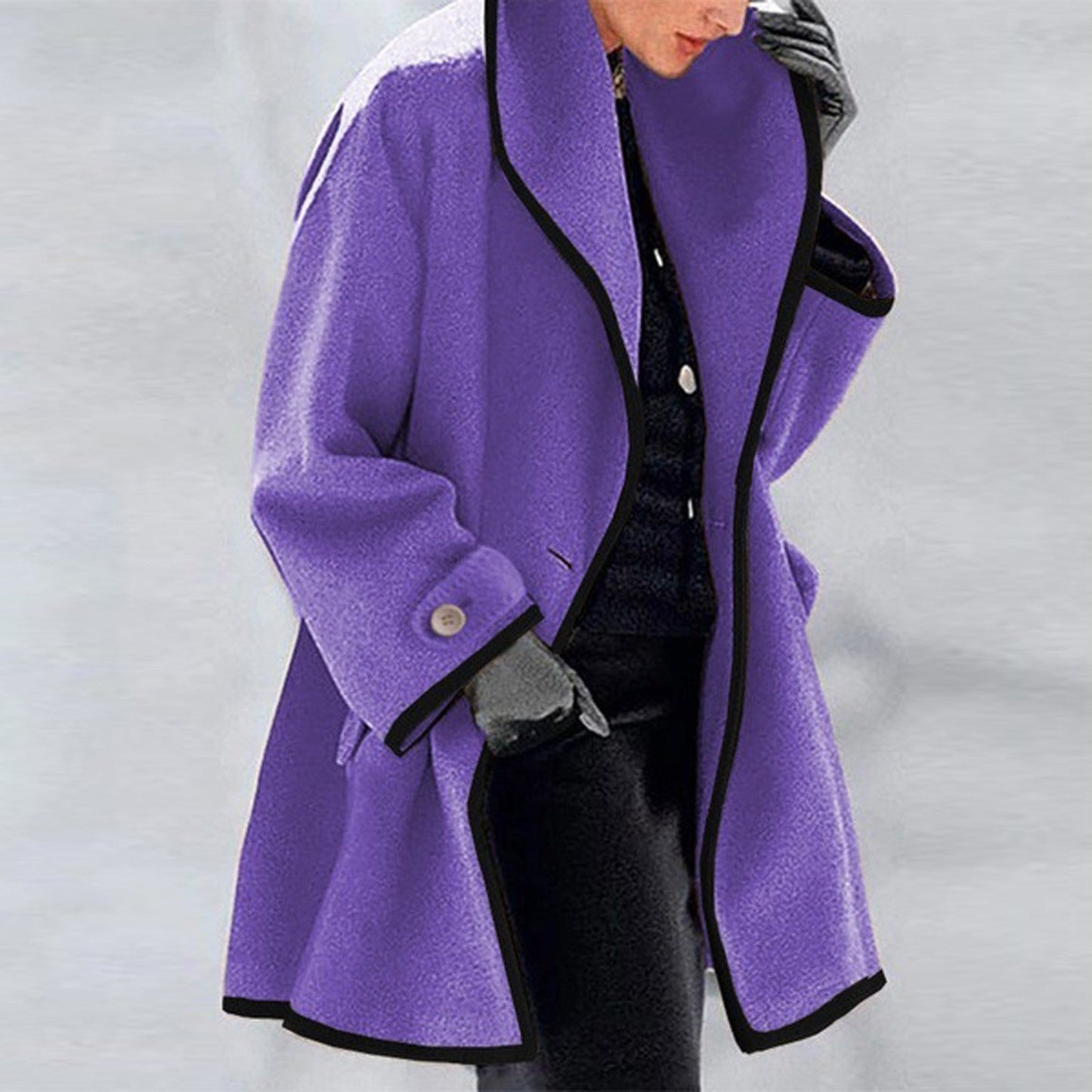 "Fernanda" Designer-Trench-Wintermantel