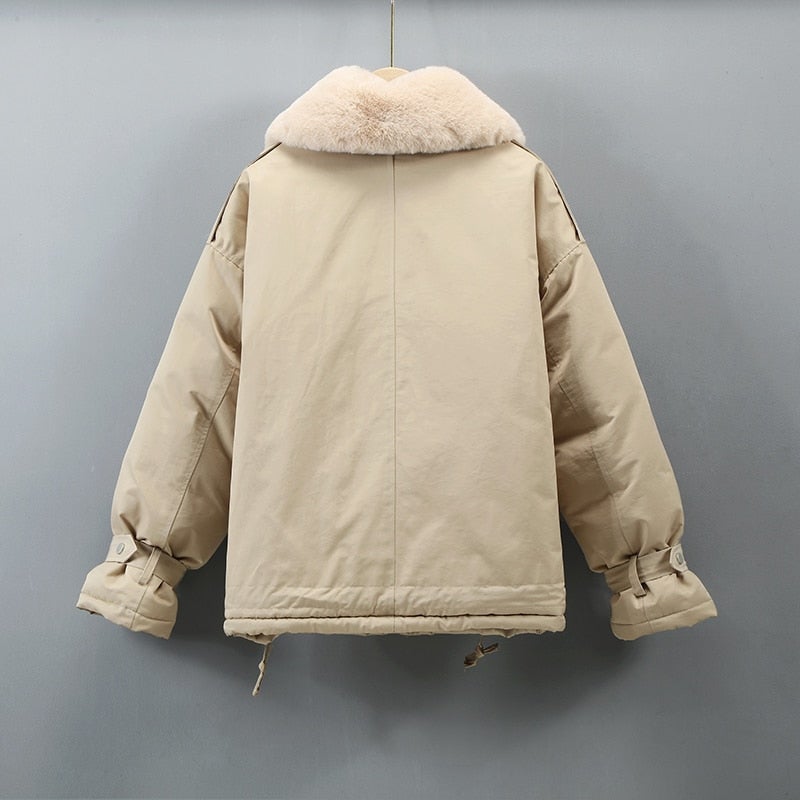 "Chloe" Lässige Parka Jacke