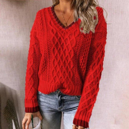 "Paulina" Lässiger Strickpullover