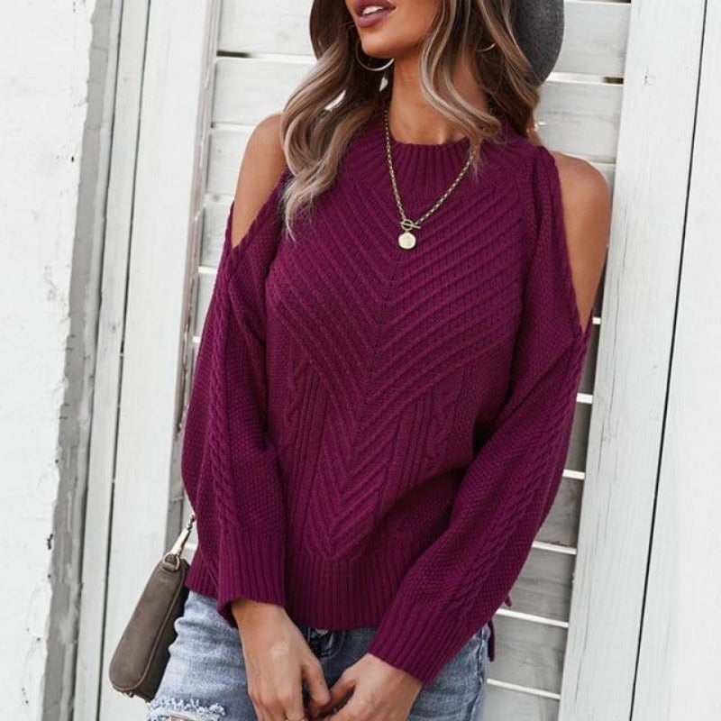 "Elisa" Eleganter Strickpullover