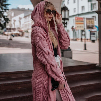 "Mirabella" Modische Longstrickjacke