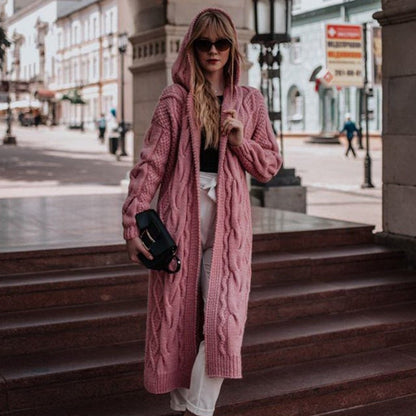 "Mirabella" Modische Longstrickjacke