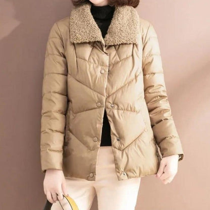 "Marlene" Schlichte Steppjacke