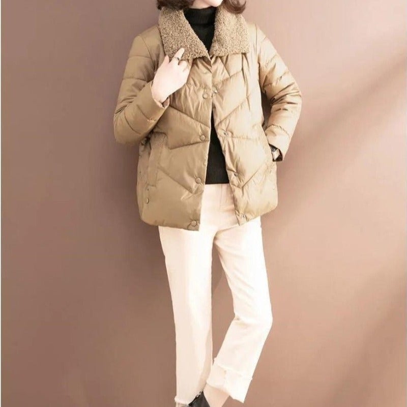 "Marlene" Schlichte Steppjacke