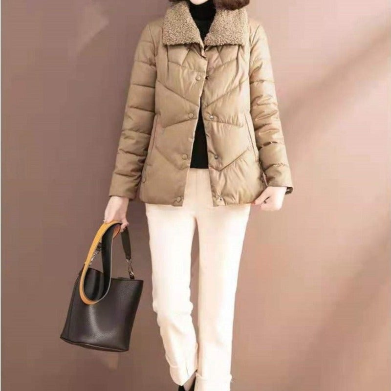 "Marlene" Schlichte Steppjacke