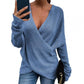 "Emma" Eleganter Überschlagpullover