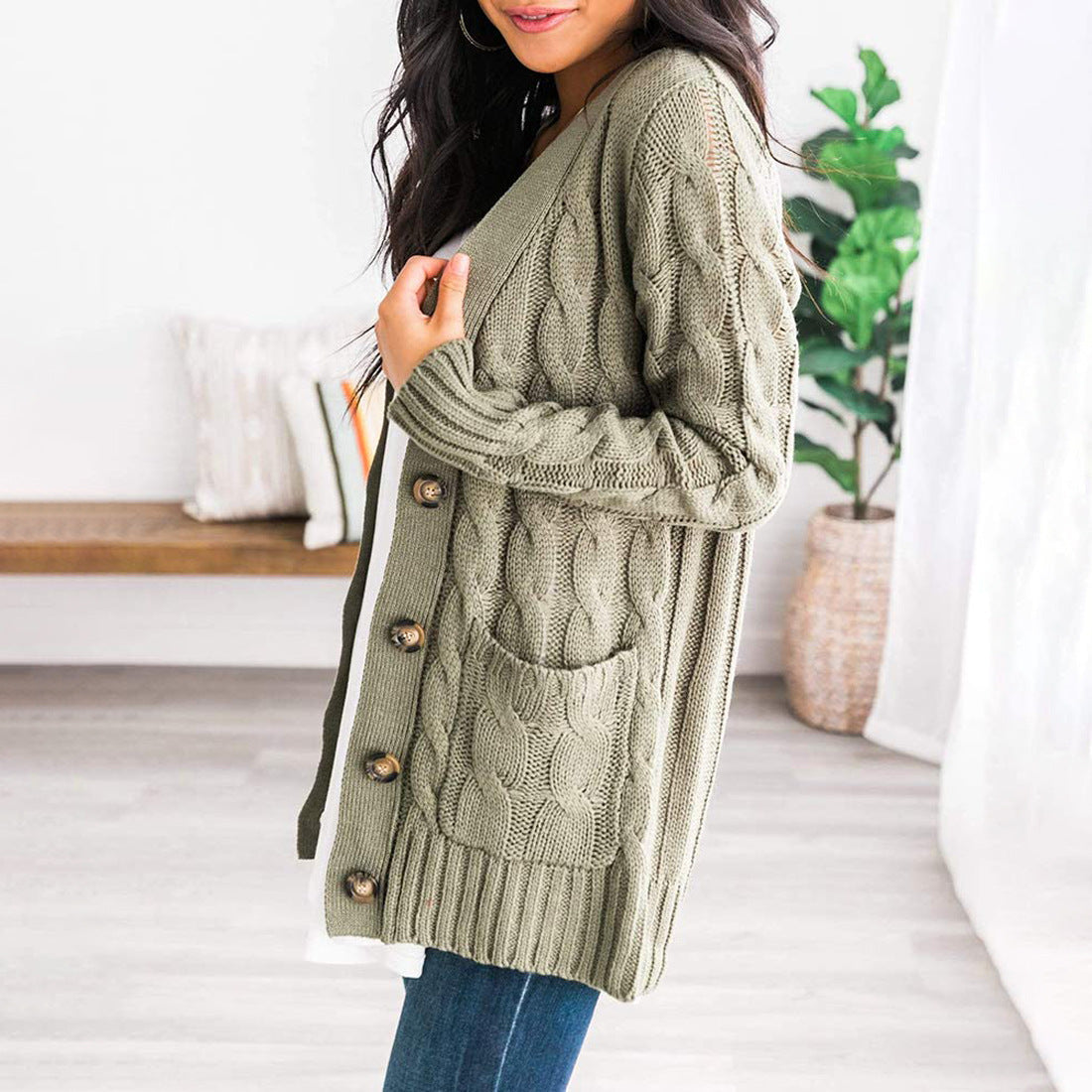 "Regina" Stylische Strickjacke