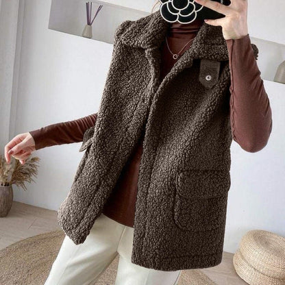 "Tedi" Kuschelige Plüschweste