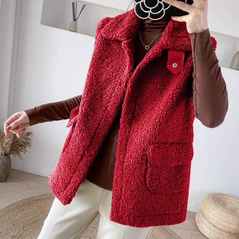 "Tedi" Kuschelige Plüschweste