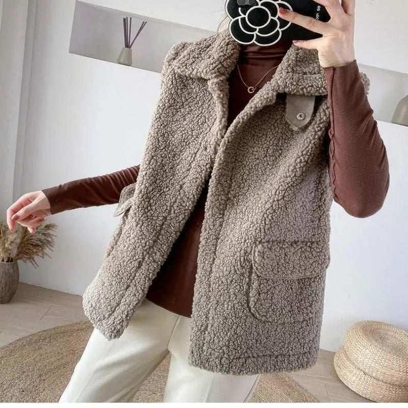 "Tedi" Kuschelige Plüschweste