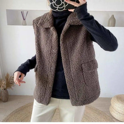 "Tedi" Kuschelige Plüschweste