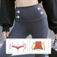 Nahtlose High-Waist Fitness-Leggings