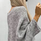 Stylischer Grobstrickpullover für Damen | Lässig