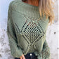 Strickpullover mit Rundhalsausschnitt - Magdalena