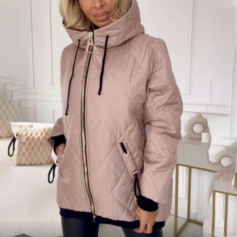 Maelis | Steppjacke mit hohem Kragen
