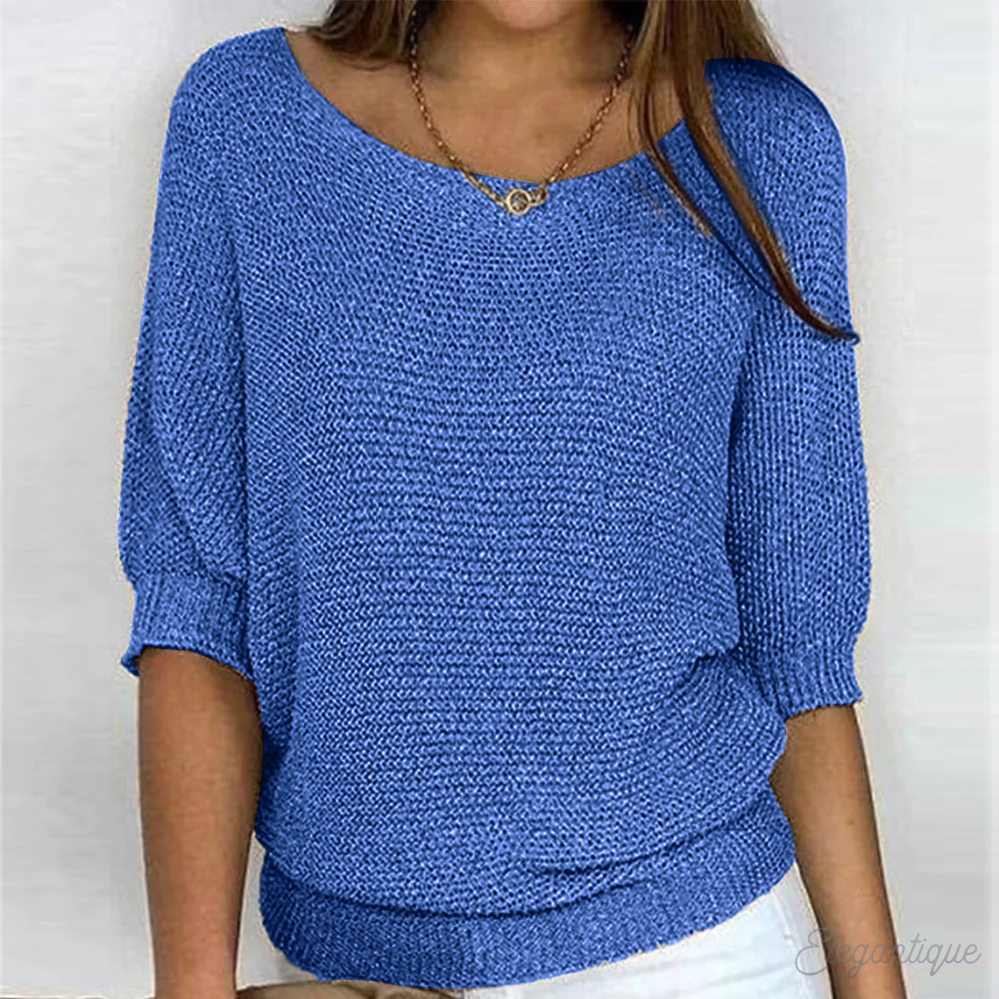 Fledermausärmel-Pullover – Entspannte Eleganz mit mühelosem Charme