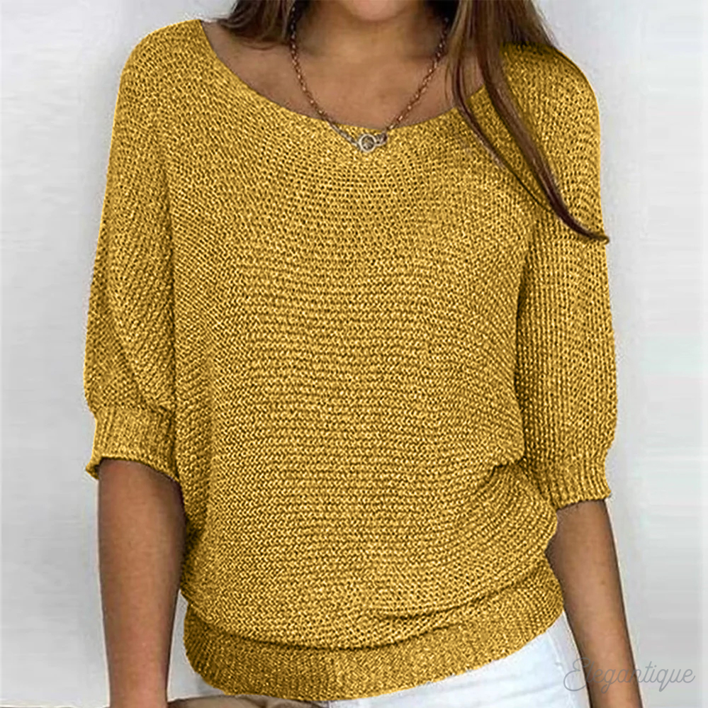 Fledermausärmel-Pullover – Entspannte Eleganz mit mühelosem Charme