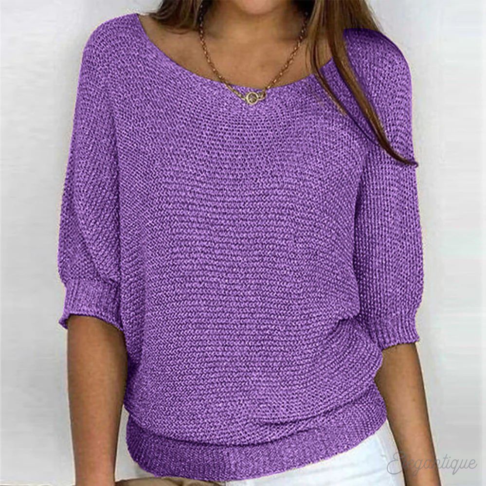 Fledermausärmel-Pullover – Entspannte Eleganz mit mühelosem Charme