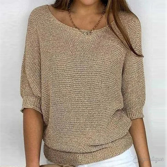 Fledermausärmel-Pullover – Entspannte Eleganz mit mühelosem Charme