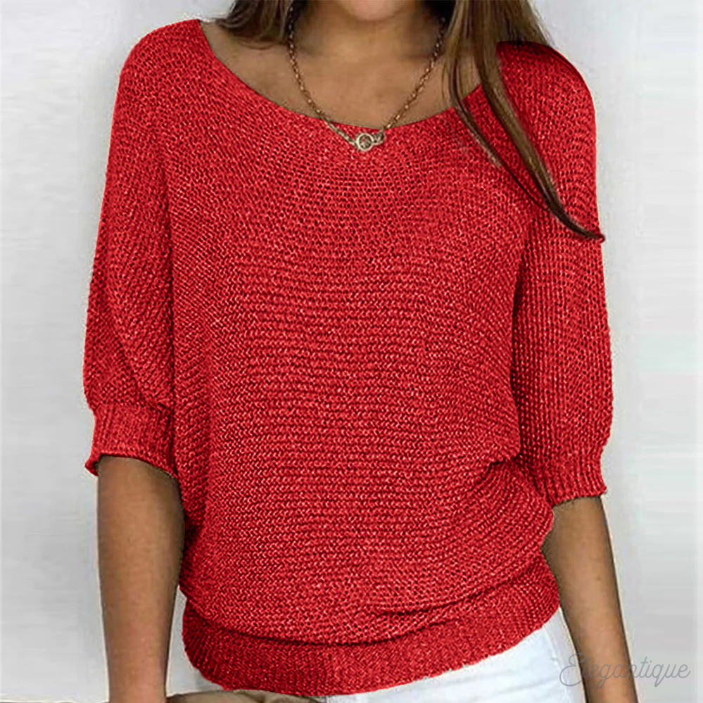 Fledermausärmel-Pullover – Entspannte Eleganz mit mühelosem Charme