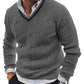 CALVIN - Stylischer Woll-Pullover für Herren (italienisches Design)
