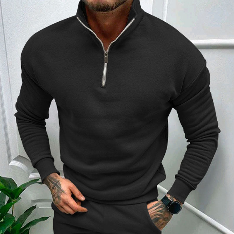 Leonardo - Eleganter Chic Zip-up-Pullover