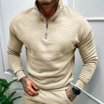 Leonardo - Eleganter Chic Zip-up-Pullover