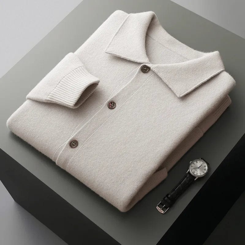 Gavino Strickjacke aus 100% Merinowolle