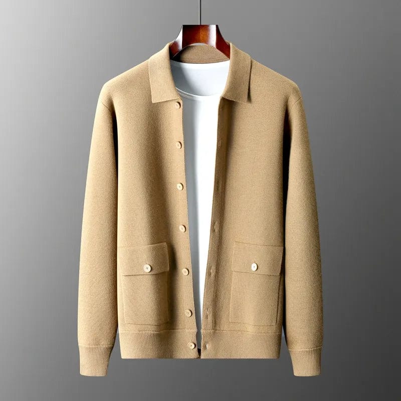 Gavino Strickjacke aus 100% Merinowolle