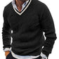 CALVIN - Stylischer Woll-Pullover für Herren (italienisches Design)