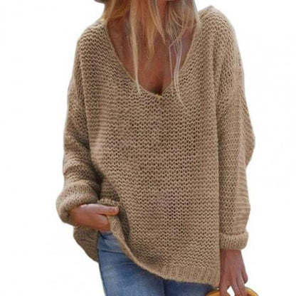 Übergroßer Strickpullover Für Damen | Warm