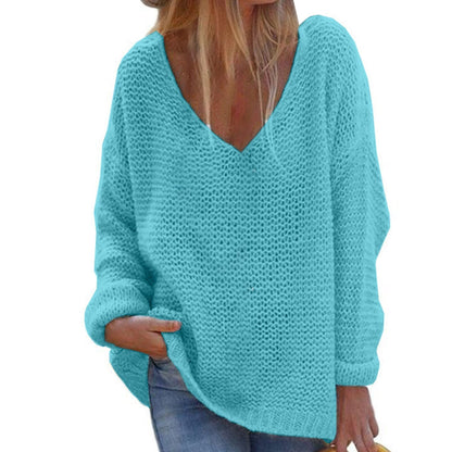Übergroßer Strickpullover Für Damen | Warm