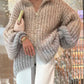 Vera - Der elegante Seidenstrickpullover mit Glitzer