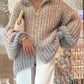 Chloe - Damen Strickjacke mit Glitzer