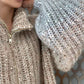 Vera - Der elegante Seidenstrickpullover mit Glitzer
