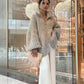 Chloe - Damen Strickjacke mit Glitzer