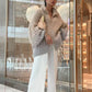 Chloe - Damen Strickjacke mit Glitzer