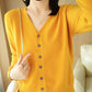 Damen Strickjacke mit V-Ausschnitt | Lässig